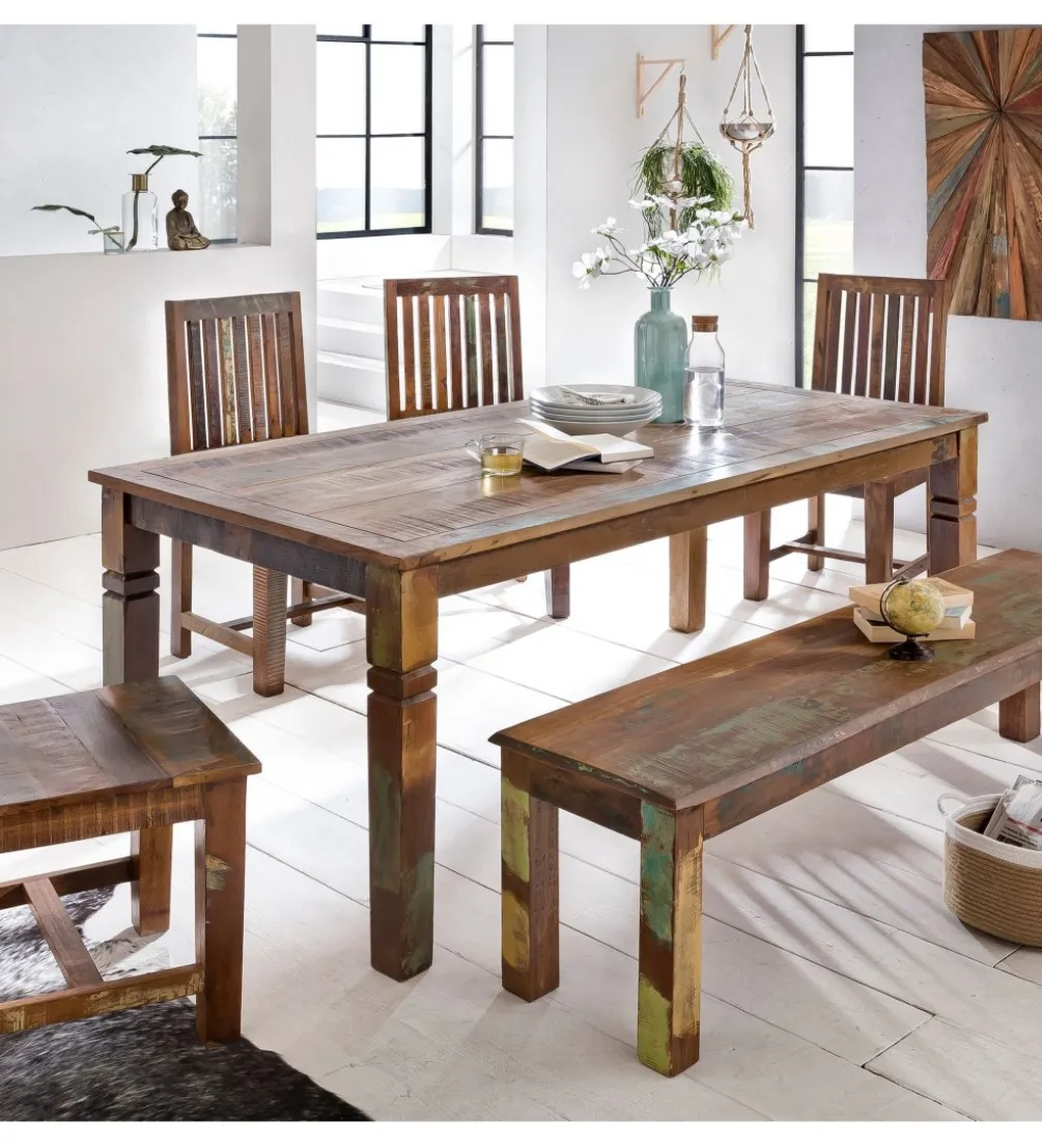 Stół JAKARTA Kalkutta 120 cm drewno mango