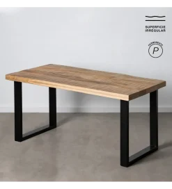 Stół LEGTRY 160 cm drewno mango naturalny