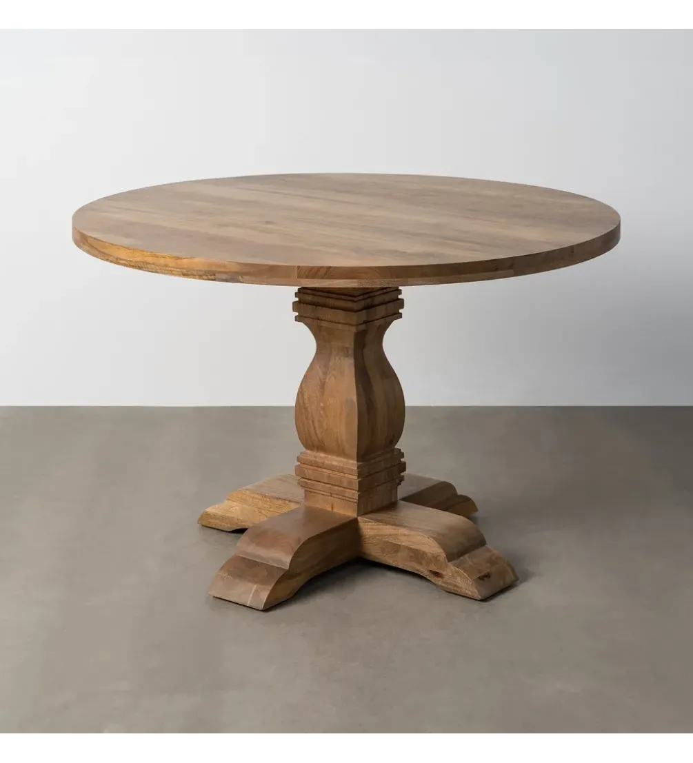 Stół LOGAT 120 cm drewno mango naturalny
