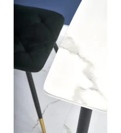 Stół MARCO 120 cm w optyce białego marmuru