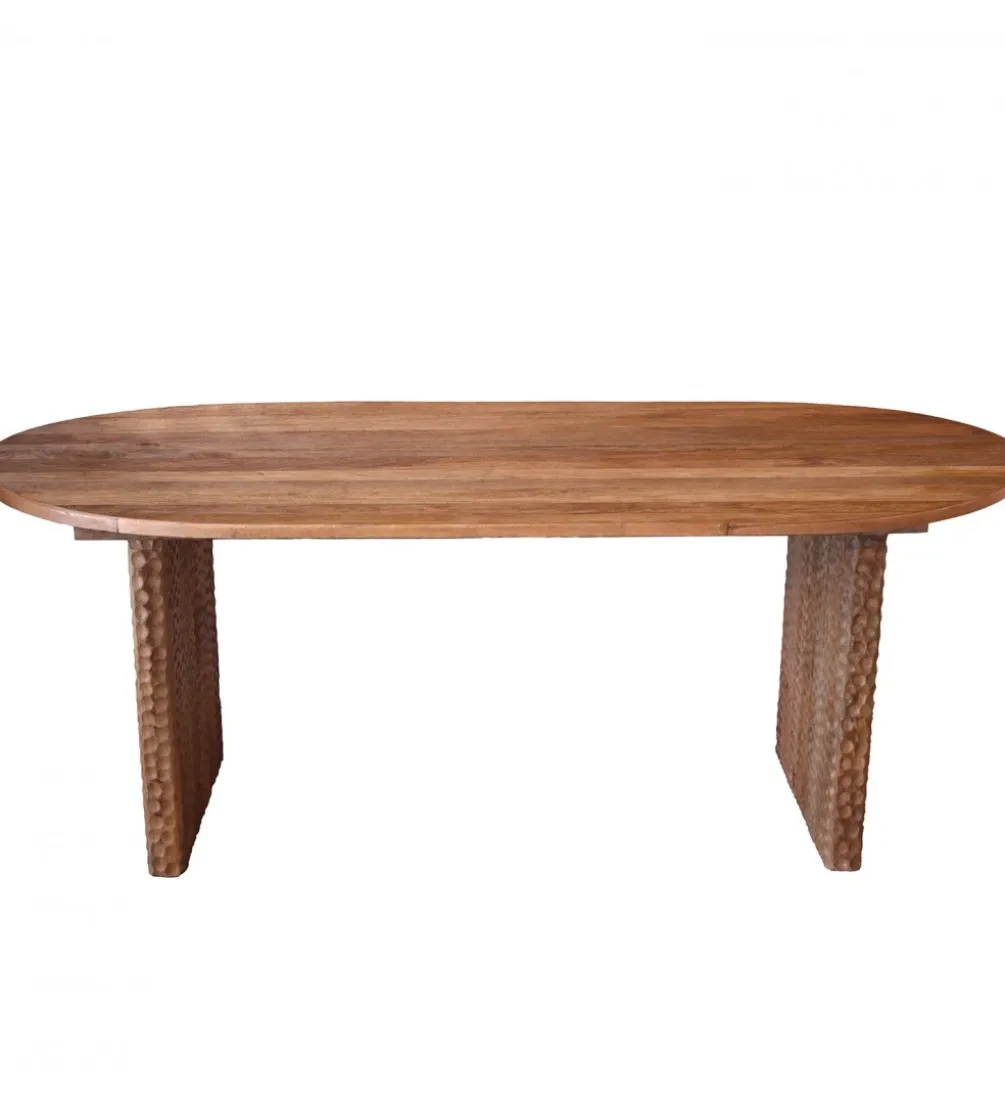 Stół MEDATO 200 cm drewno mango naturalny