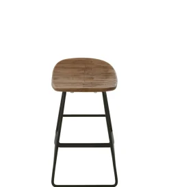 Stołek UDINE drewno teak