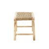 Stołek WAVERLY 60 cm drewno teak