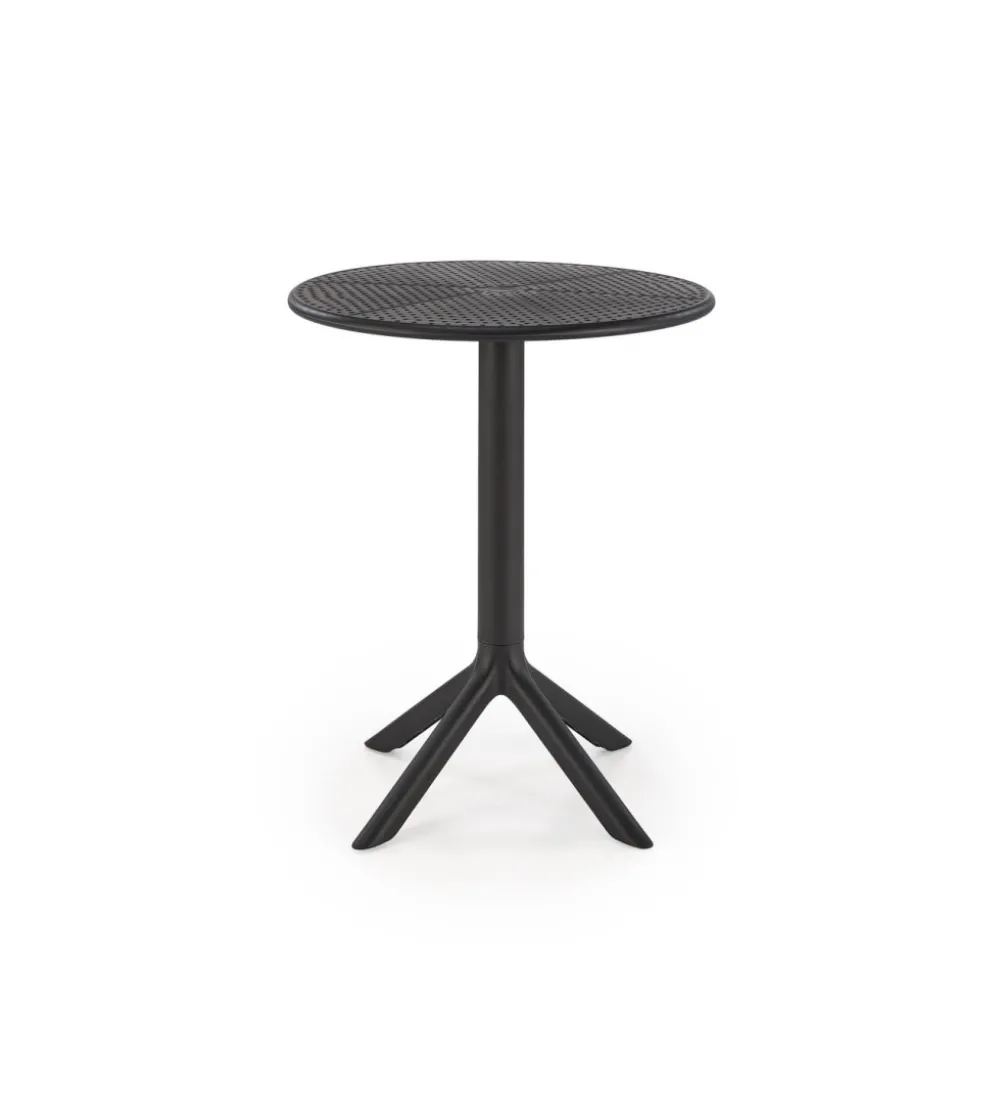 Stół ogrodowy CALVO 72 cm czarny