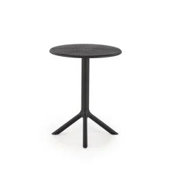 Stół ogrodowy CALVO 72 cm czarny