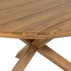 Stół ogrodowy KIRO 135 cm drewno akacja