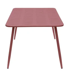 Stół ogrodowy PANKOW 150 cm różowy
