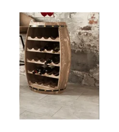 Stojak na wino Chateau 60 cm drewno jodła
