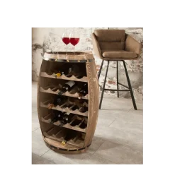 Stojak na wino Chateau 60 cm drewno jodła