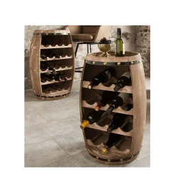 Stojak na wino Chateau 60 cm drewno jodła