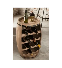 Stojak na wino Chateau 60 cm drewno jodła