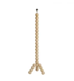 Stojak do lampy VEGLIO 130 cm drewno mango naturalny