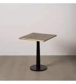 Stolik bistro AHERAT 60 cm antyczne złoto