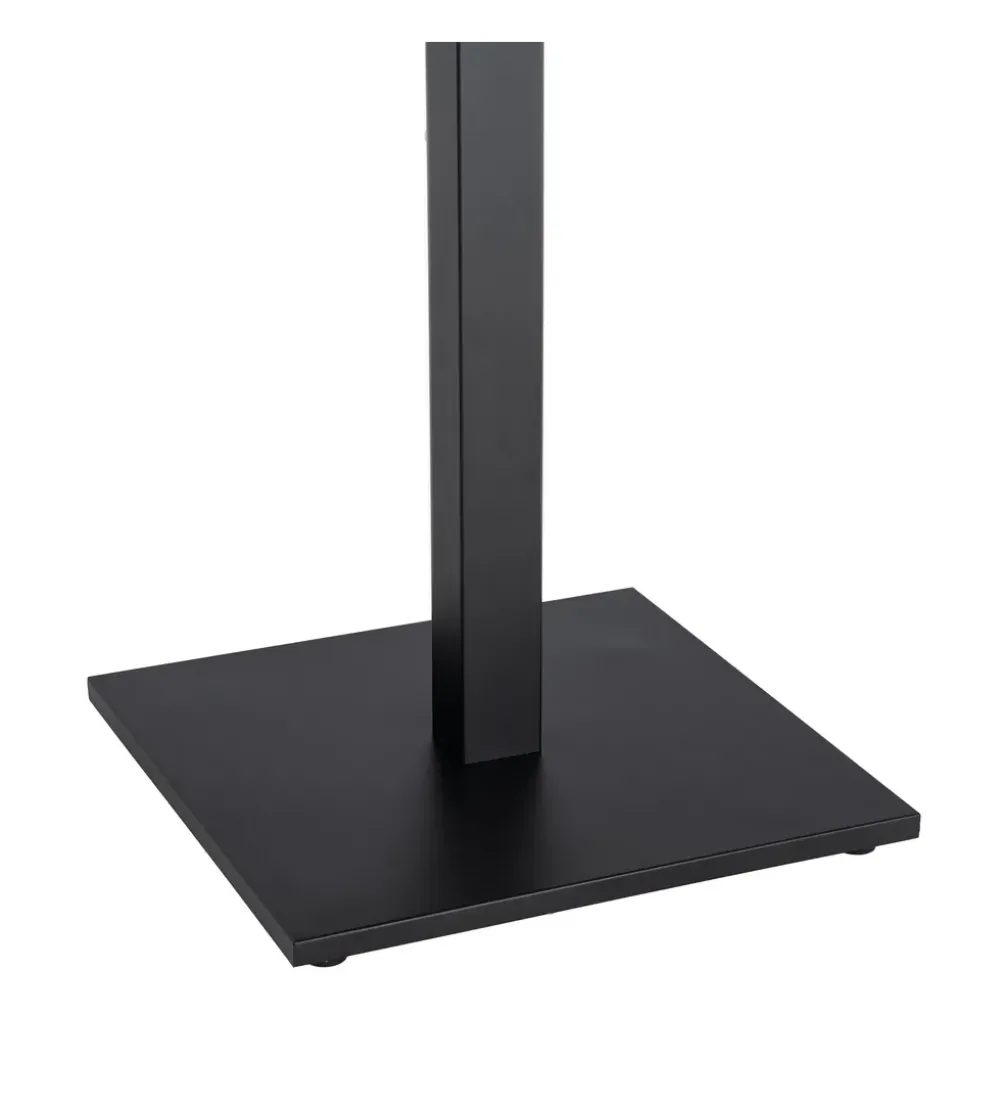 Stolik bistro SINTERED 80 cm efekt marmuru biały