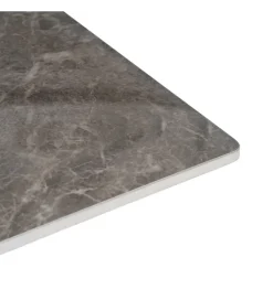 Stolik bistro SINTERED 80 cm efekt marmuru