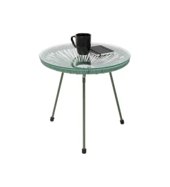 Stolik kawowy ACAPULCO 50 cm mono zielony