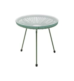 Stolik kawowy ACAPULCO 50 cm mono zielony