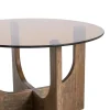 Stolik kawowy AMY 60 cm drewno kauczuk