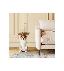 Stolik kawowy ANIMAL MR JACK 33 cm brązowy