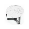 Stolik kawowy ANTICA 55 cm w optyce marmuru