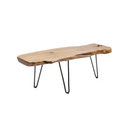 Stolik kawowy ASPEN drewno teak