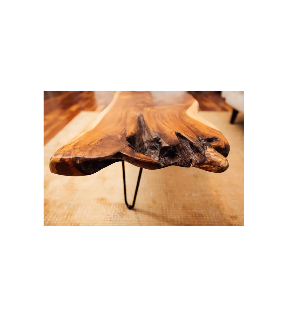 Stolik kawowy ASPEN drewno teak