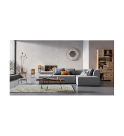 Stolik kawowy ASPEN drewno teak