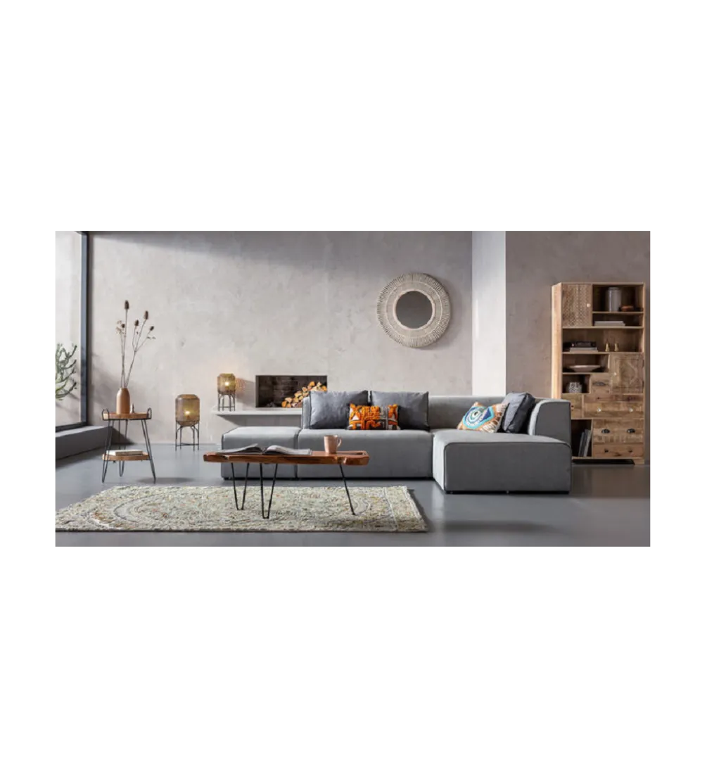 Stolik kawowy ASPEN drewno teak