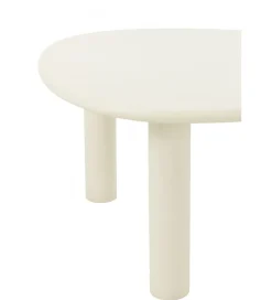 Stolik kawowy BALI 75 cm biały