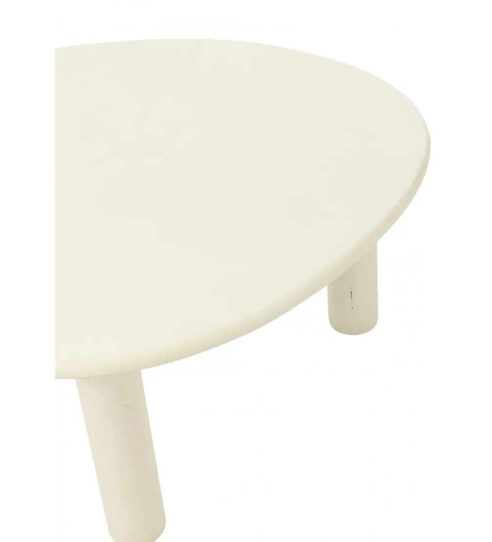 Stolik kawowy BALI 75 cm biały