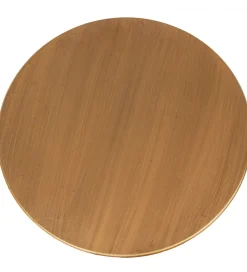 Stolik kawowy boczny ANTIQUENO 58 cm naturalny