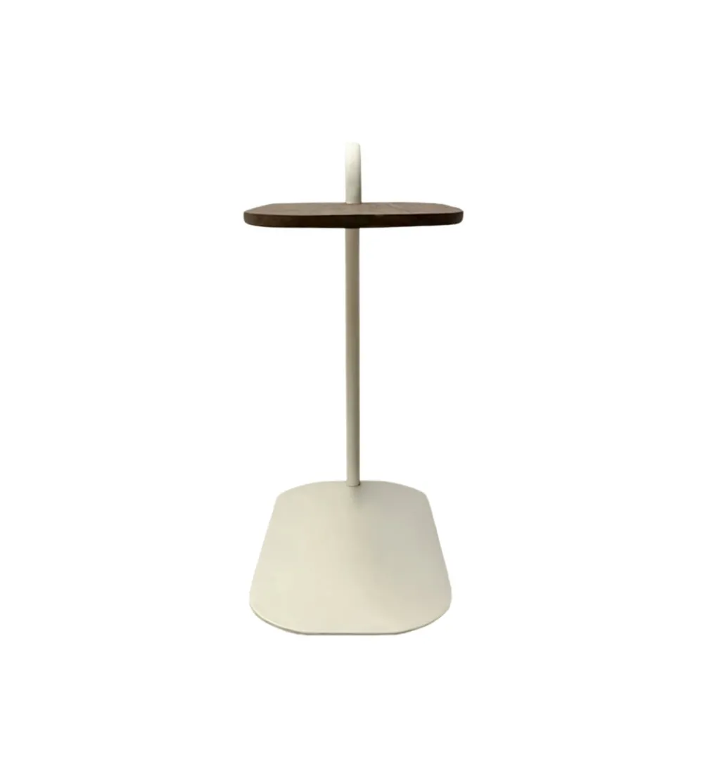 Stolik kawowy boczny BRIX AMY MALTA 65 cm beżowy