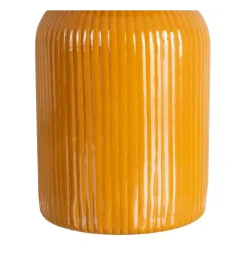 Stolik kawowy boczny CERANKI 48 cm musztardowy