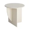 Stolik kawowy boczny DOBEMA 60 cm efekt terrazzo
