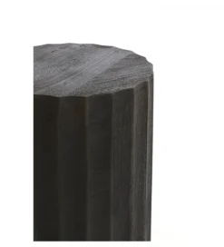 Stolik kawowy boczny ELLENA 60 cm czarny mat