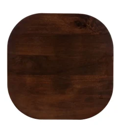 Stolik kawowy boczny FEGANE 65 cm drewno mango