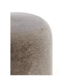 Stolik kawowy boczny FRANCA 34 cm ceramika szara