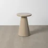Stolik kawowy boczny GLOSSY 60 cm taupe