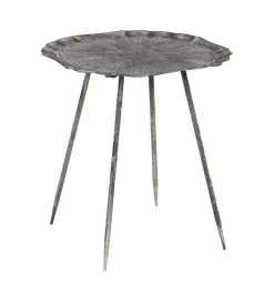 Stolik kawowy boczny GURTEN 61 cm szary