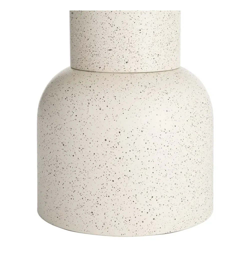 Stolik kawowy boczny KIRENKO 51 cm efekt terrazzo