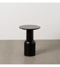 Stolik kawowy boczny KOREMA 54 cm czarny