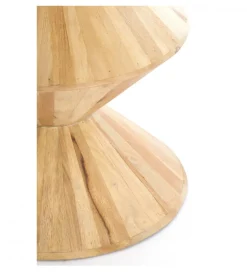 Stolik kawowy boczny LARUS 60 cm drewno mango naturalny