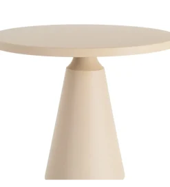 Stolik kawowy boczny OFERAN 50 cm taupe