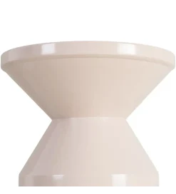 Stolik kawowy boczny PETARNO 47 cm biały
