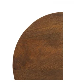 Stolik kawowy boczny TORIR 50 cm drewno mango