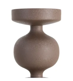 Stolik kawowy boczny VATENI 33 cm brązowy