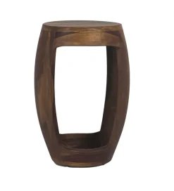 Stolik kawowy boczny WOHNLING 30 cm drewno sheesham