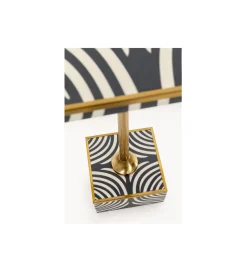 Stolik kawowy boczny ZEBRA 25 x 25 cm