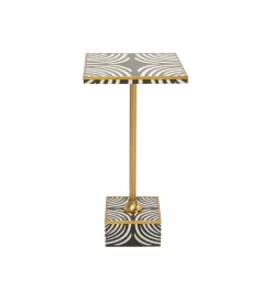 Stolik kawowy boczny ZEBRA 25 x 25 cm