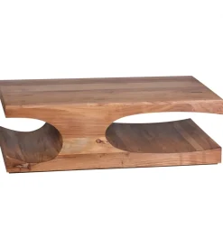 Stolik kawowy BOHA 118 cm drewno akacja